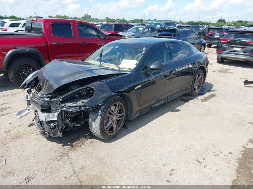 2011 Porsche Panamera VIN WP0AA2A75BL010419 IAAI salvage auction — FRONT END, Salvage (Texas), sold $2,475 on 2026-07-22 (photo 2)