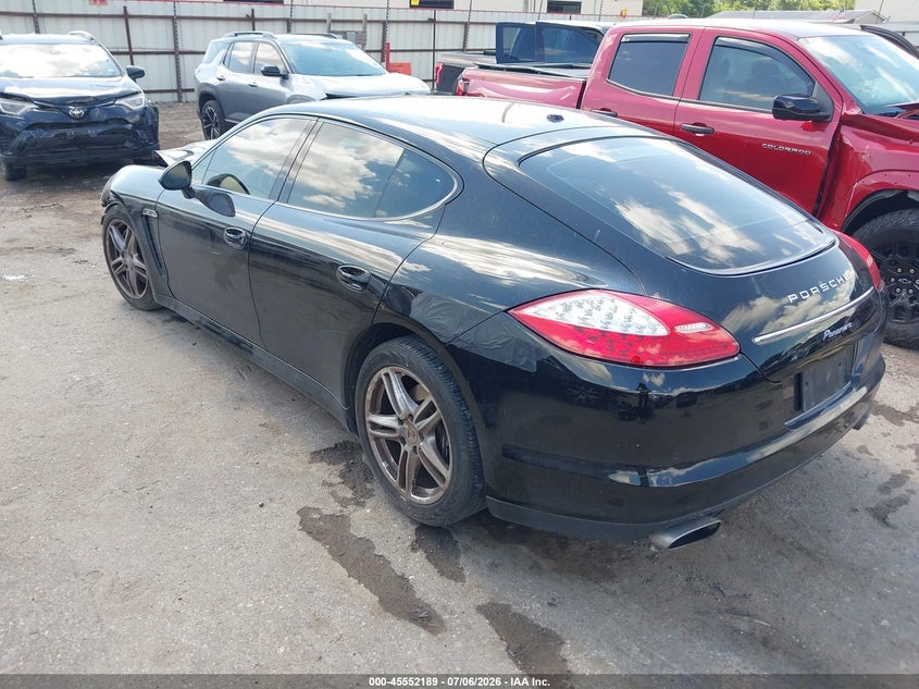 2011 Porsche Panamera VIN WP0AA2A75BL010419 IAAI salvage auction — FRONT END, Salvage (Texas), sold $2,475 on 2026-07-22 (photo 3)