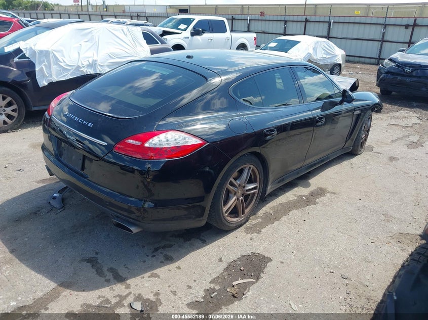 2011 Porsche Panamera VIN WP0AA2A75BL010419 IAAI salvage auction — FRONT END, Salvage (Texas), sold $2,475 on 2026-07-22 (photo 4)