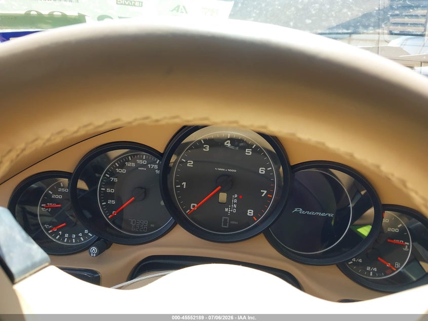 2011 Porsche Panamera VIN WP0AA2A75BL010419 IAAI salvage auction — FRONT END, Salvage (Texas), sold $2,475 on 2026-07-22 (photo 7)
