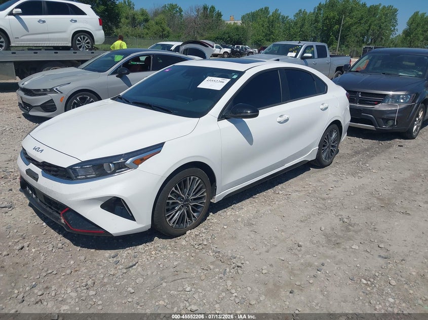 2024 Kia Forte VIN 3KPF54ADXRE728868 IAAI salvage auction — HAIL, Salvage Title, sold $12,150 on 2026-08-20 (photo 2)