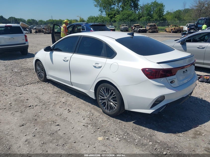 2024 Kia Forte VIN 3KPF54ADXRE728868 IAAI salvage auction — HAIL, Salvage Title, sold $12,150 on 2026-08-20 (photo 3)