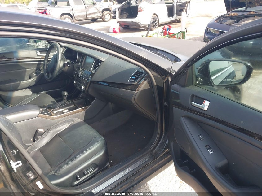 2016 Kia Cadenza VIN KNALN4D73G5221454 IAAI salvage auction — NORMAL WEAR, Clear (Florida), sold $900 on 2026-07-20 (photo 5)