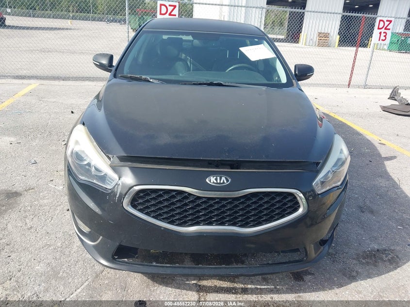 2016 Kia Cadenza VIN KNALN4D73G5221454 IAAI salvage auction — NORMAL WEAR, Clear (Florida), sold $900 on 2026-07-20 (photo 6)