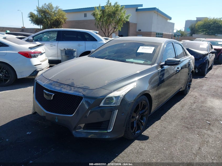 2015 Cadillac Cts VIN 1G6AV5S80F0132466 IAAI salvage auction — FRONT END, Salvage Certificate (California), sold $1,200 on 2026-07-31 (photo 2)