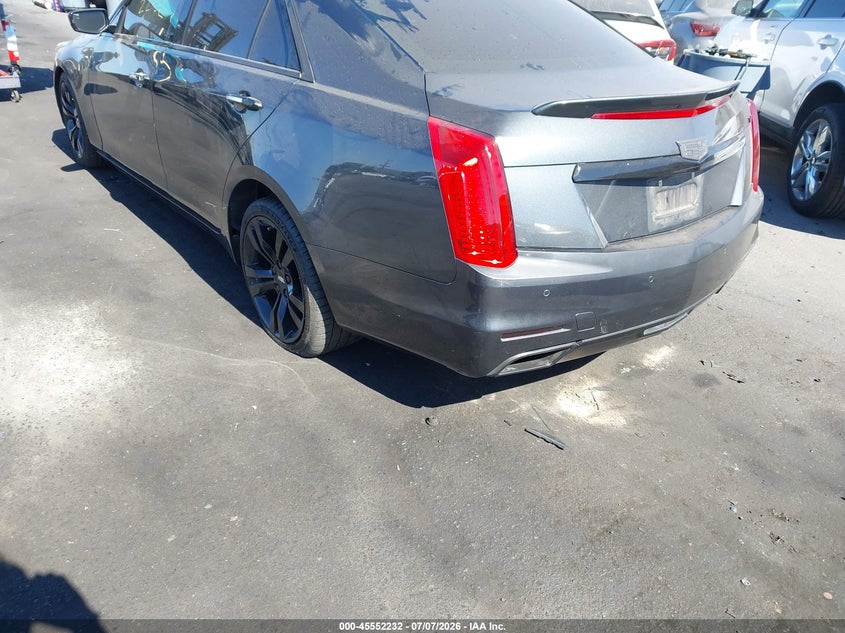 2015 Cadillac Cts VIN 1G6AV5S80F0132466 IAAI salvage auction — FRONT END, Salvage Certificate (California), sold $1,200 on 2026-07-31 (photo 3)