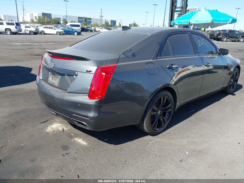2015 Cadillac Cts VIN 1G6AV5S80F0132466 IAAI salvage auction — FRONT END, Salvage Certificate (California), sold $1,200 on 2026-07-31 (photo 4)