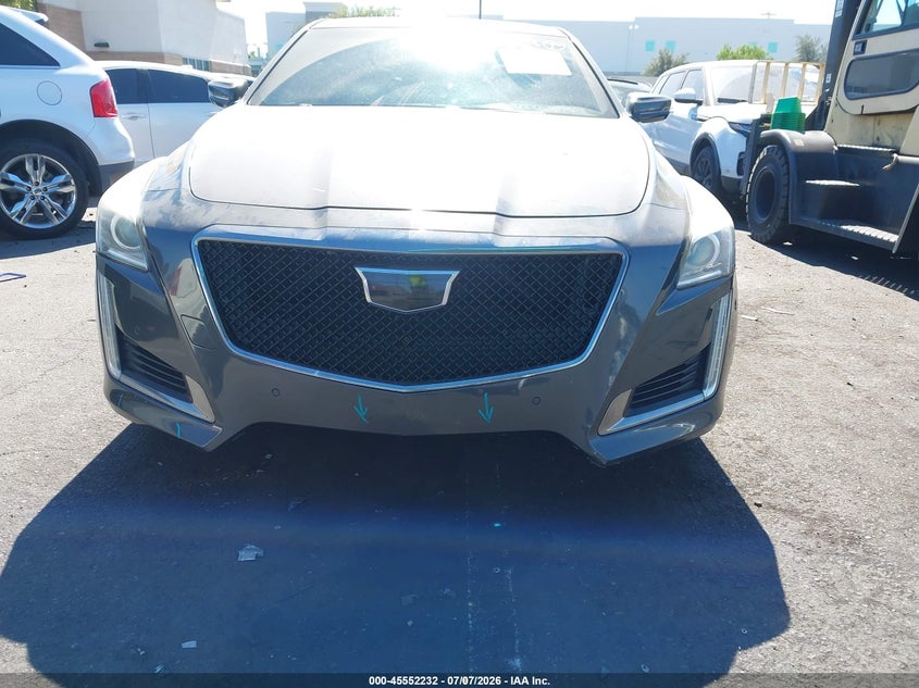 2015 Cadillac Cts VIN 1G6AV5S80F0132466 IAAI salvage auction — FRONT END, Salvage Certificate (California), sold $1,200 on 2026-07-31 (photo 6)
