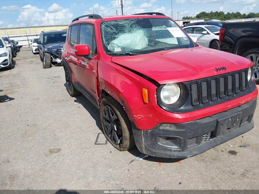 2017 Jeep Renegade VIN ZACCJABBXHPF01949 IAAI salvage auction — RIGHT FRONT, Salvage (Texas), sold $1,125 on 2026-08-05 (photo 1)