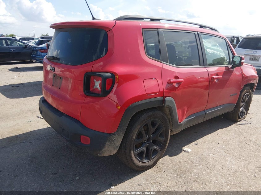 2017 Jeep Renegade VIN ZACCJABBXHPF01949 IAAI salvage auction — RIGHT FRONT, Salvage (Texas), sold $1,125 on 2026-08-05 (photo 4)