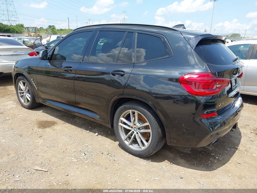 2018 BMW X3 VIN 5UXTS3C54J0Z00982 IAAI salvage auction — ELECTRICAL, Salvage Title, sold $12,100 on 2026-07-25 (photo 3)