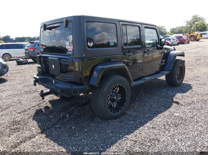 2011 Jeep Wrangler / VIN 1J4HA5H18BL620214 IAAI salvage auction — REAR END, Clear (South Carolina), sold $3,150 on 2026-07-31 (photo 4)