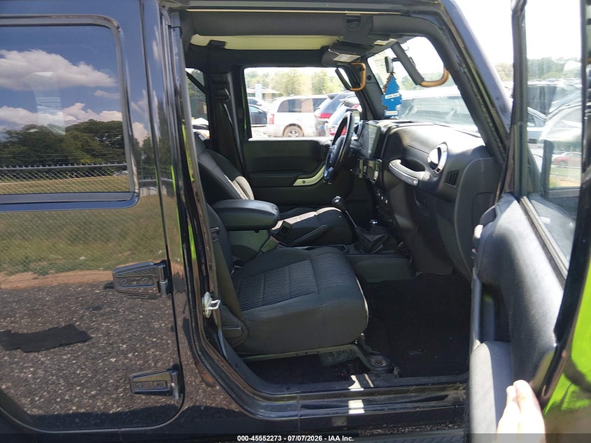 2011 Jeep Wrangler / VIN 1J4HA5H18BL620214 IAAI salvage auction — REAR END, Clear (South Carolina), sold $3,150 on 2026-07-31 (photo 5)