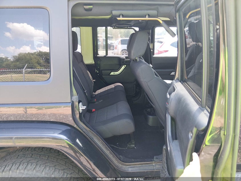 2011 Jeep Wrangler / VIN 1J4HA5H18BL620214 IAAI salvage auction — REAR END, Clear (South Carolina), sold $3,150 on 2026-07-31 (photo 8)