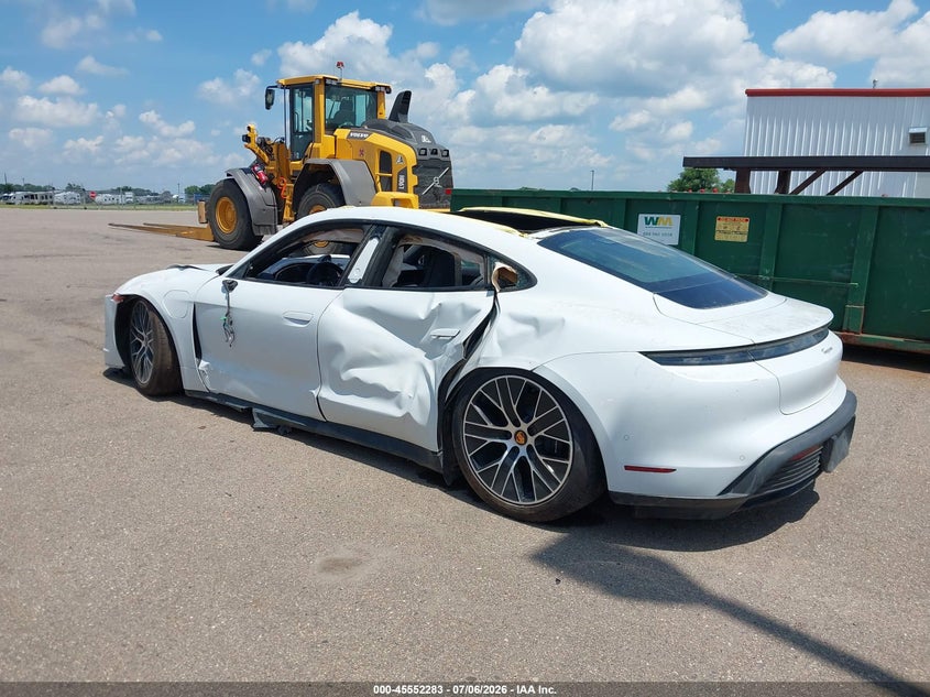2024 Porsche Taycan VIN WP0AA2Y19RSA11304 IAAI salvage auction — ALL OVER, Salvage (Iowa), sold $5,800 on 2026-07-29 (photo 3)