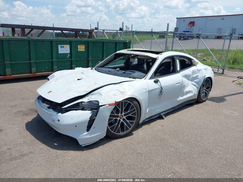 2024 Porsche Taycan VIN WP0AA2Y19RSA11304 IAAI salvage auction — ALL OVER, Salvage (Iowa), sold $5,800 on 2026-07-29 (photo 6)