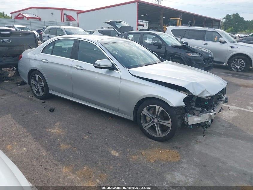 2017 Mercedes-benz E-klasse VIN WDDZF4KB2HA172683 IAAI salvage auction — FRONT END, Salvage (Tennessee), sold $4,550 on 2026-08-05 (photo 1)