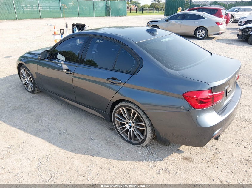 2016 BMW 3er VIN WBA8B7G50GNT14779 IAAI salvage auction — SIDE, Salvage (Idaho), sold $7,300 on 2026-08-17 (photo 3)
