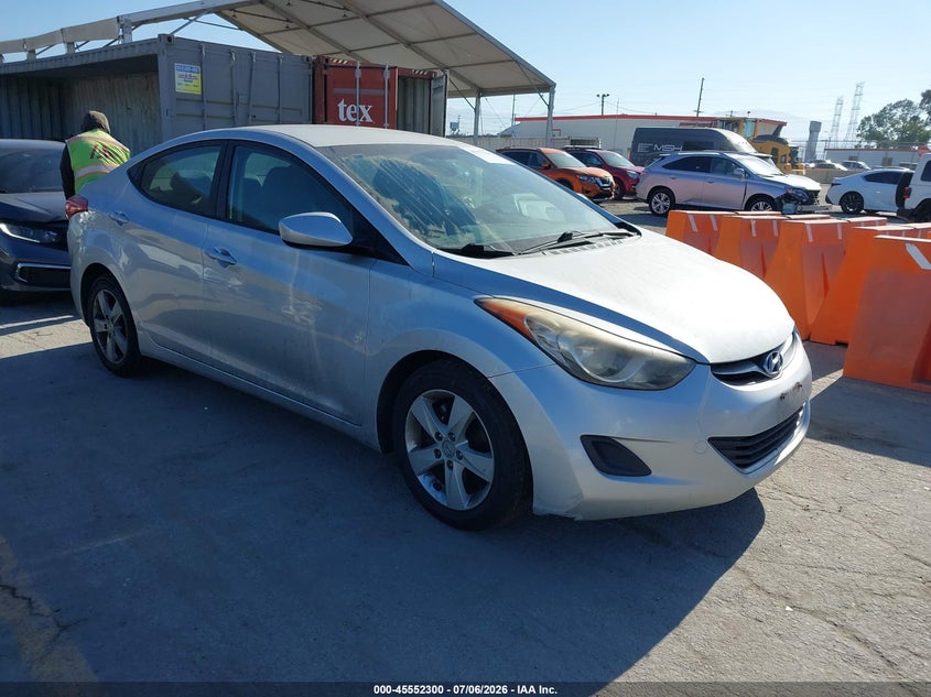 2011 Hyundai Elantra VIN KMHDH4AE9BU152670 IAAI salvage auction — THEFT, Salvage (California), sold $375 on 2026-07-29 (photo 1)