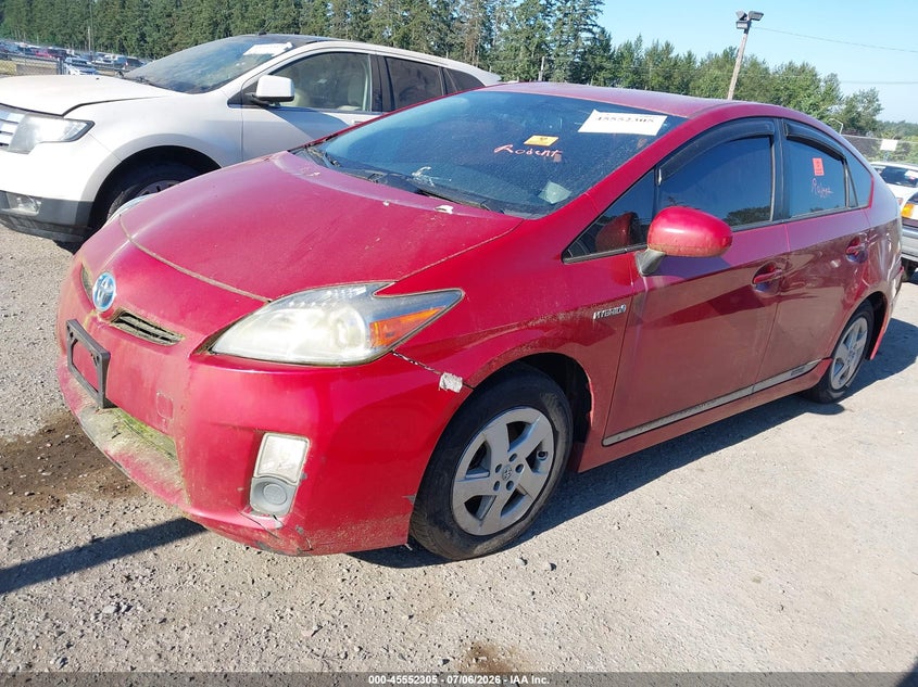 2010 Toyota Prius VIN JTDKN3DUXA0181019 IAAI salvage auction — NORMAL WEAR, Clear (Washington), sold $550 on 2026-07-22 (photo 2)
