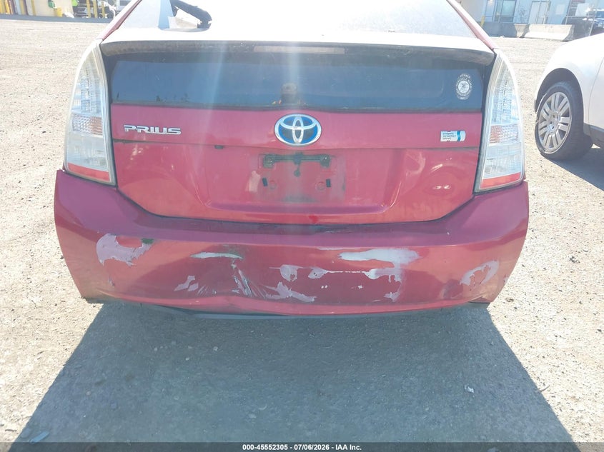 2010 Toyota Prius VIN JTDKN3DUXA0181019 IAAI salvage auction — NORMAL WEAR, Clear (Washington), sold $550 on 2026-07-22 (photo 6)