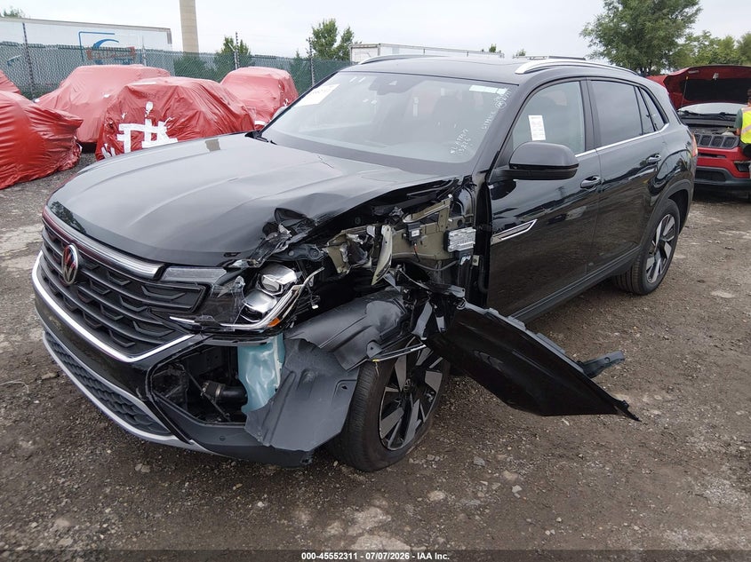 2025 Volkswagen Atlas cross sport VIN 1V2JE2CA1SC230121 IAAI salvage auction — LEFT FRONT, Clear (Florida), sold $13,400 on 2026-07-16 (photo 2)