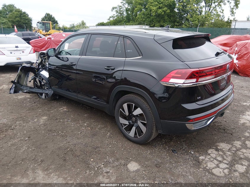 2025 Volkswagen Atlas cross sport VIN 1V2JE2CA1SC230121 IAAI salvage auction — LEFT FRONT, Clear (Florida), sold $13,400 on 2026-07-16 (photo 3)