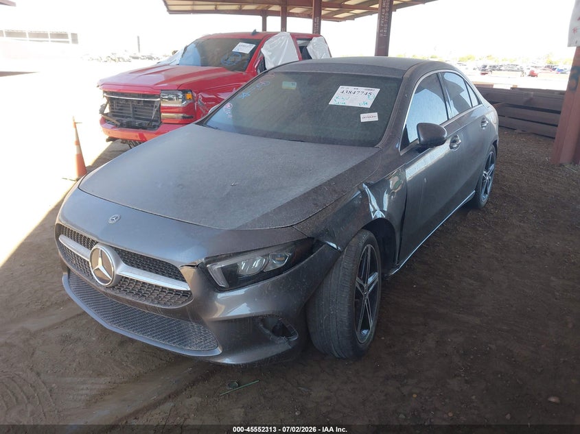 2019 Mercedes-benz A-klasse VIN WDD3G4EB6KW032273 IAAI salvage auction — LEFT FRONT, Salvage Title, sold $4,950 on 2026-07-30 (photo 2)