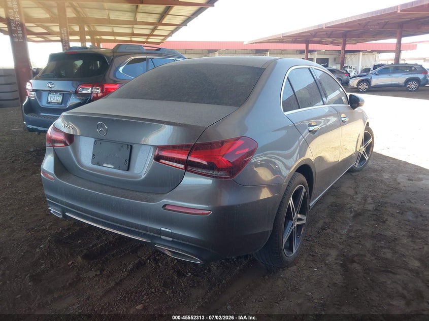 2019 Mercedes-benz A-klasse VIN WDD3G4EB6KW032273 IAAI salvage auction — LEFT FRONT, Salvage Title, sold $4,950 on 2026-07-28 (photo 4)