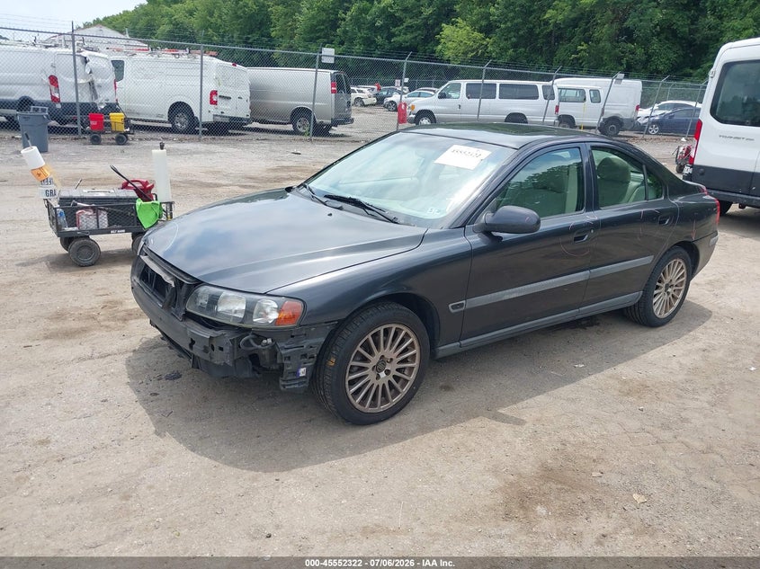 2002 Volvo S60 VIN YV1RS58D422124232 IAAI salvage auction — FRONT END, Salvage - 75% Or Less (Maryland), sold $25 on 2026-07-28 (photo 2)