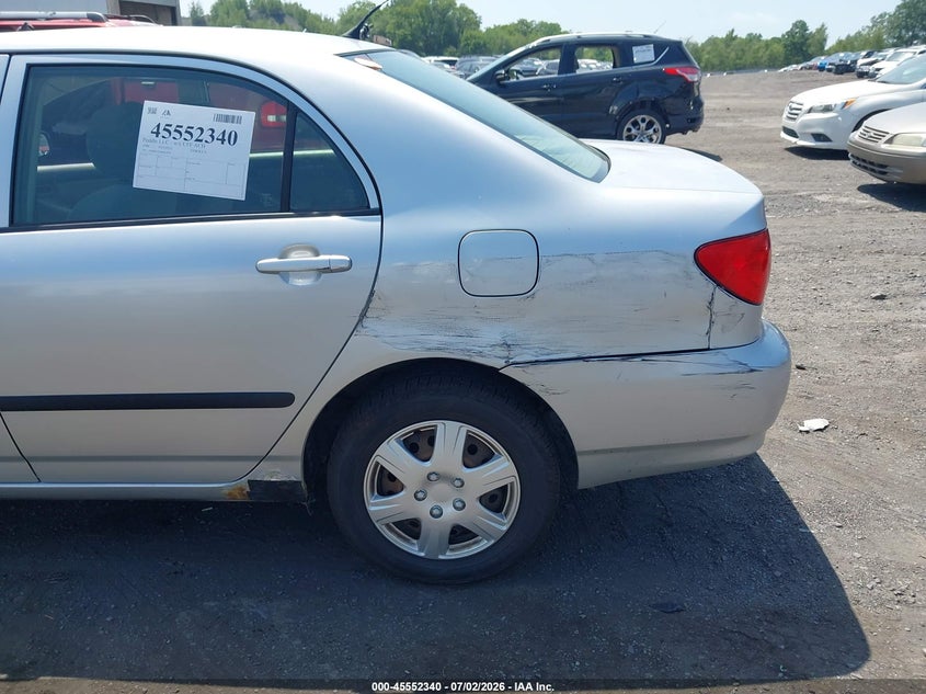 2006 Toyota Corolla VIN JTDBR32E060067070 IAAI salvage auction — NORMAL WEAR, Clear (Pennsylvania), sold $925 on 2026-07-28 (photo 6)