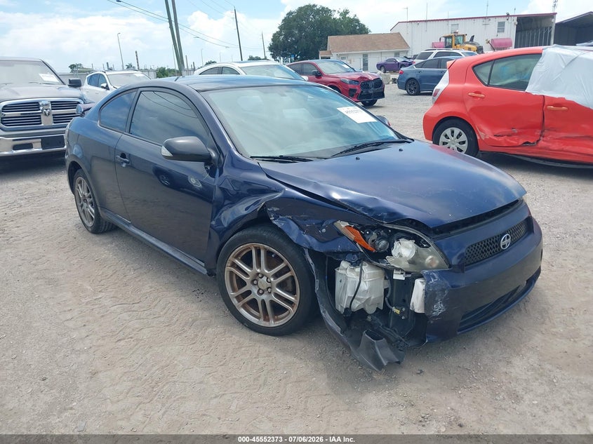 2010 Scion Tc VIN JTKDE3B73A0313682 IAAI salvage auction — FRONT END, Rebuildable (Florida), sold $325 on 2026-07-28 (photo 1)