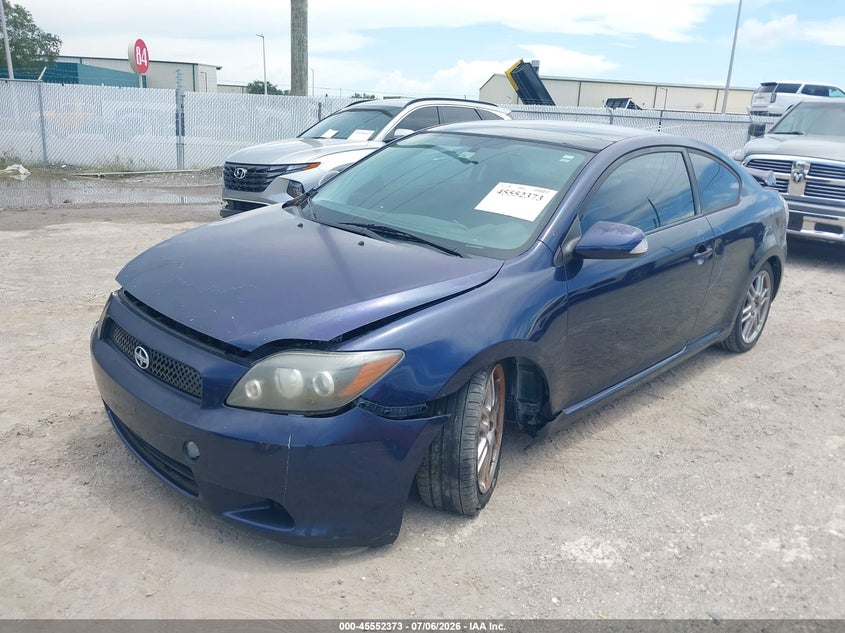 2010 Scion Tc VIN JTKDE3B73A0313682 IAAI salvage auction — FRONT END, Rebuildable (Florida), sold $325 on 2026-07-28 (photo 2)