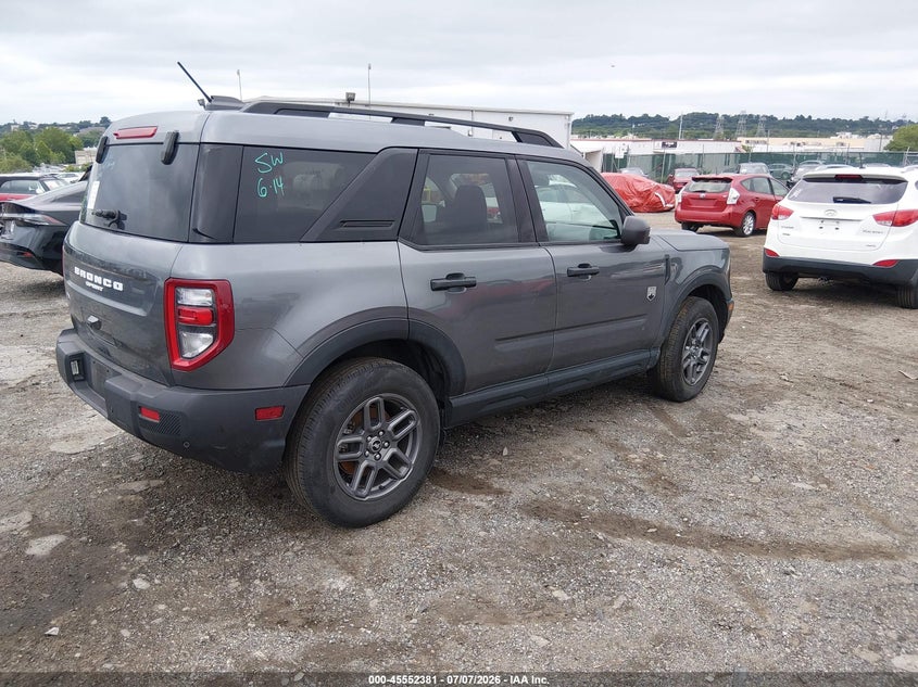 2025 Ford Bronco sport VIN 3FMCR9BN7SRE45947 IAAI salvage auction — LEFT FRONT, Clear (New York), sold $16,375 on 2026-07-31 (photo 4)
