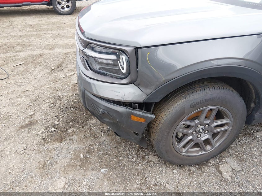 2025 Ford Bronco sport VIN 3FMCR9BN7SRE45947 IAAI salvage auction — LEFT FRONT, Clear (New York), sold $16,375 on 2026-07-31 (photo 6)