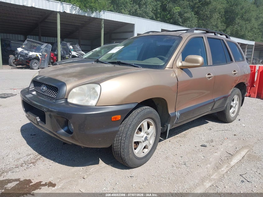 2003 Hyundai Santa fe VIN KM8SC13D83U374000 IAAI salvage auction — NORMAL WEAR, Salvage (Kansas), sold $475 on 2026-07-15 (photo 2)