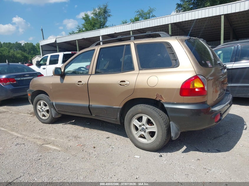 2003 Hyundai Santa fe VIN KM8SC13D83U374000 IAAI salvage auction — NORMAL WEAR, Salvage (Kansas), sold $475 on 2026-07-15 (photo 3)