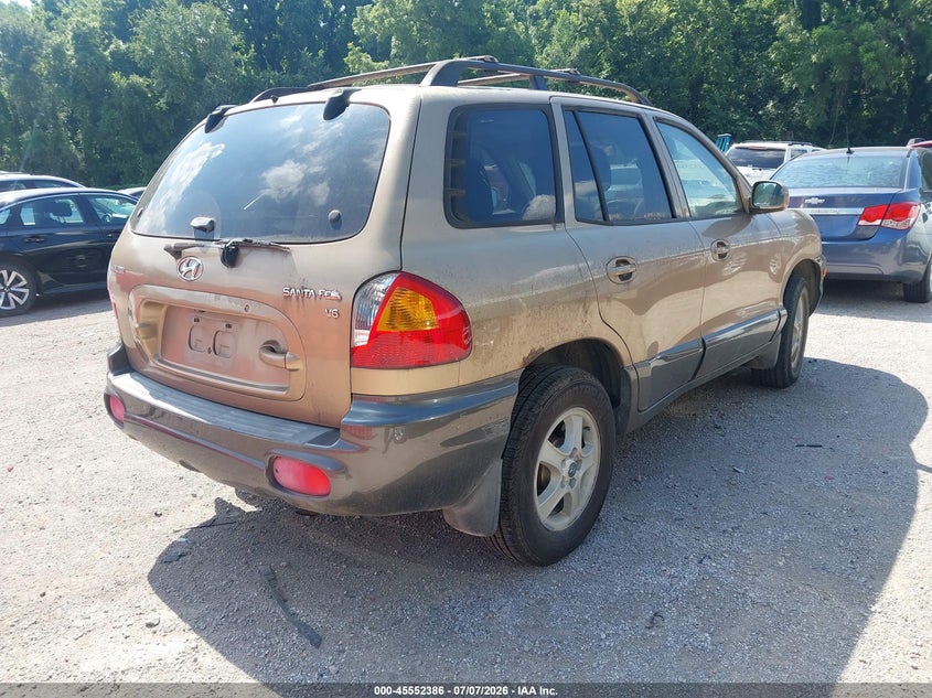 2003 Hyundai Santa fe VIN KM8SC13D83U374000 IAAI salvage auction — NORMAL WEAR, Salvage (Kansas), sold $475 on 2026-07-15 (photo 4)