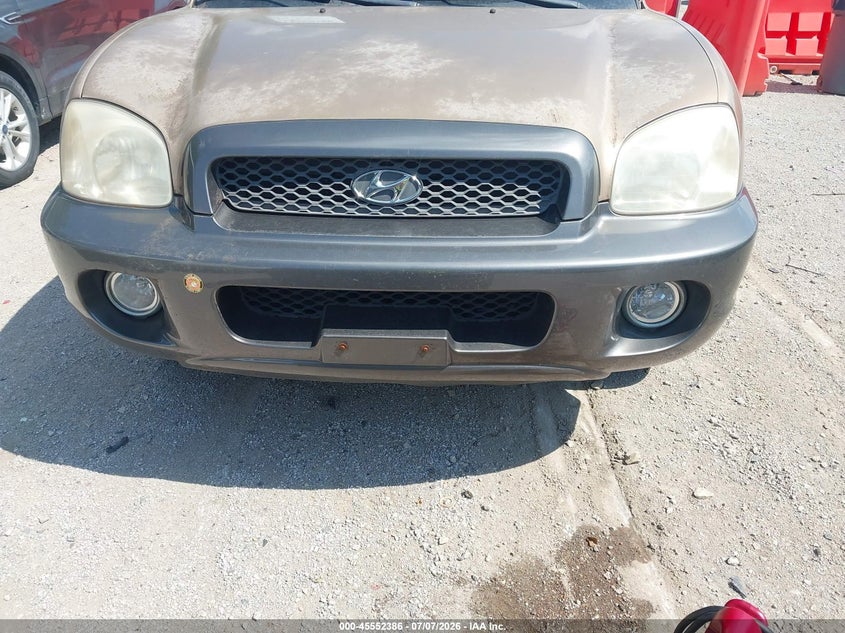 2003 Hyundai Santa fe VIN KM8SC13D83U374000 IAAI salvage auction — NORMAL WEAR, Salvage (Kansas), sold $475 on 2026-07-15 (photo 6)