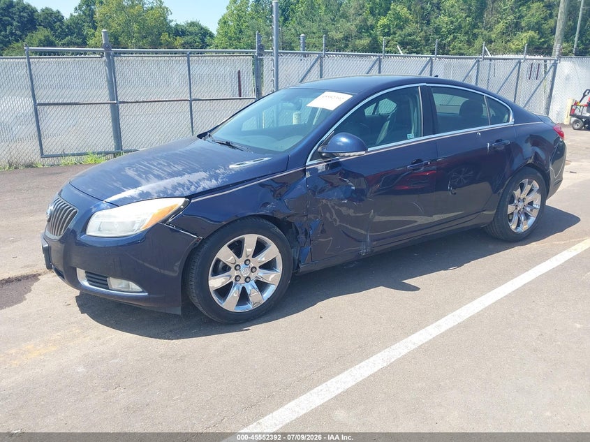 2012 Buick Regal VIN 2G4GR5EKXC9154927 IAAI salvage auction — SIDE, Salvage (Mississippi), sold $200 on 2026-07-30 (photo 2)