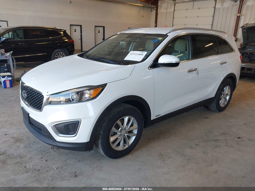 2016 Kia Sorento VIN 5XYPGDA38GG039515 IAAI salvage auction — NORMAL WEAR, Salvage (Michigan), sold $1,500 on 2026-07-28 (photo 2)