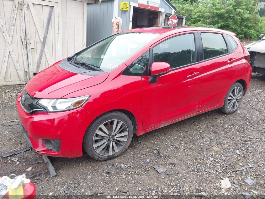 2016 Honda Fit VIN JHMGK5H71GX004078 IAAI salvage auction — NORMAL WEAR, Clear (Pennsylvania), sold $3,625 on 2026-07-14 (photo 2)