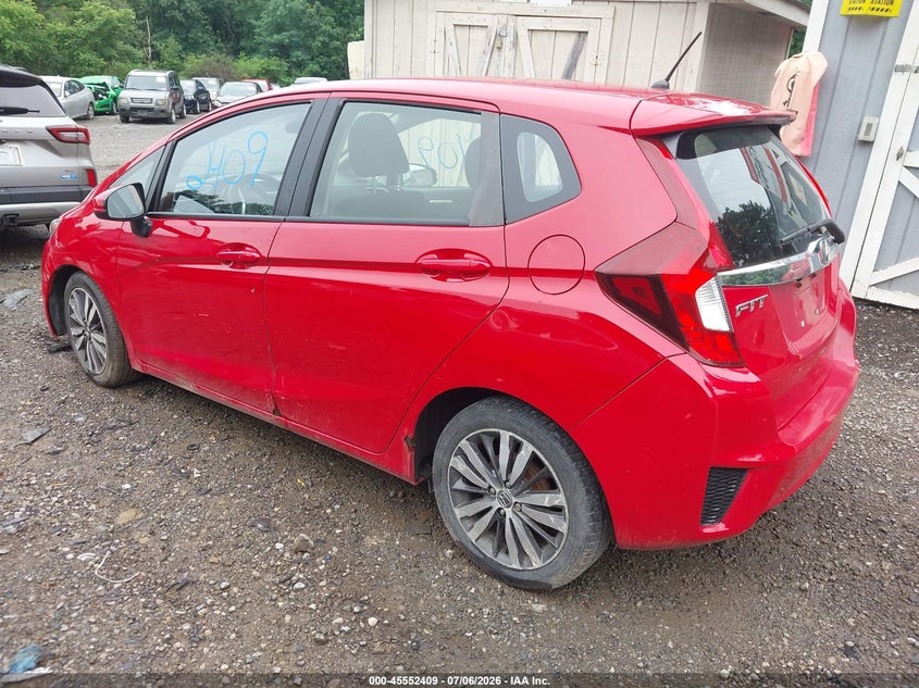 2016 Honda Fit VIN JHMGK5H71GX004078 IAAI salvage auction — NORMAL WEAR, Clear (Pennsylvania), sold $3,625 on 2026-07-14 (photo 3)