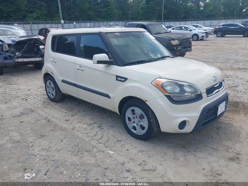 2012 Kia Soul VIN KNDJT2A56C7447820 IAAI salvage auction — NORMAL WEAR, Clear (Georgia), sold $700 on 2026-07-30 (photo 1)