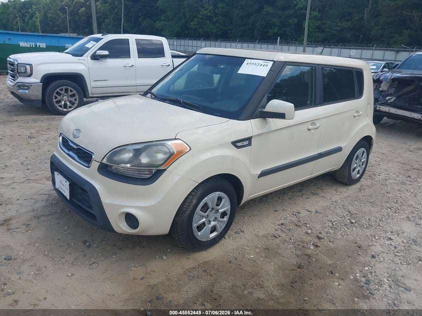 2012 Kia Soul VIN KNDJT2A56C7447820 IAAI salvage auction — NORMAL WEAR, Clear (Georgia), sold $700 on 2026-07-30 (photo 2)