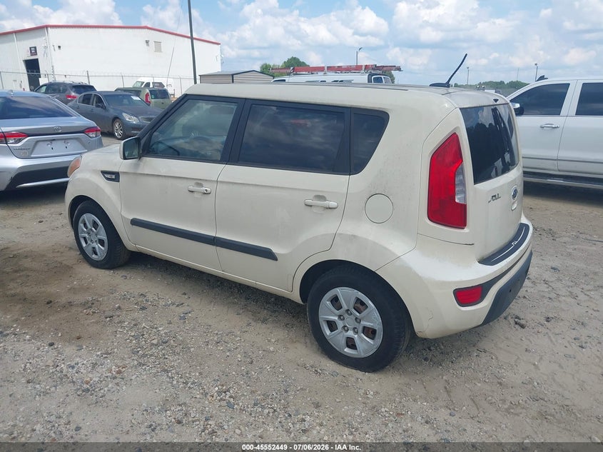 2012 Kia Soul VIN KNDJT2A56C7447820 IAAI salvage auction — NORMAL WEAR, Clear (Georgia), sold $700 on 2026-07-30 (photo 3)