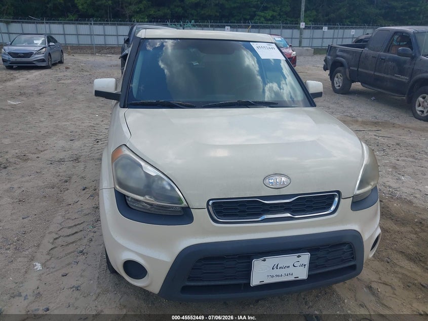 2012 Kia Soul VIN KNDJT2A56C7447820 IAAI salvage auction — NORMAL WEAR, Clear (Georgia), sold $700 on 2026-07-30 (photo 6)