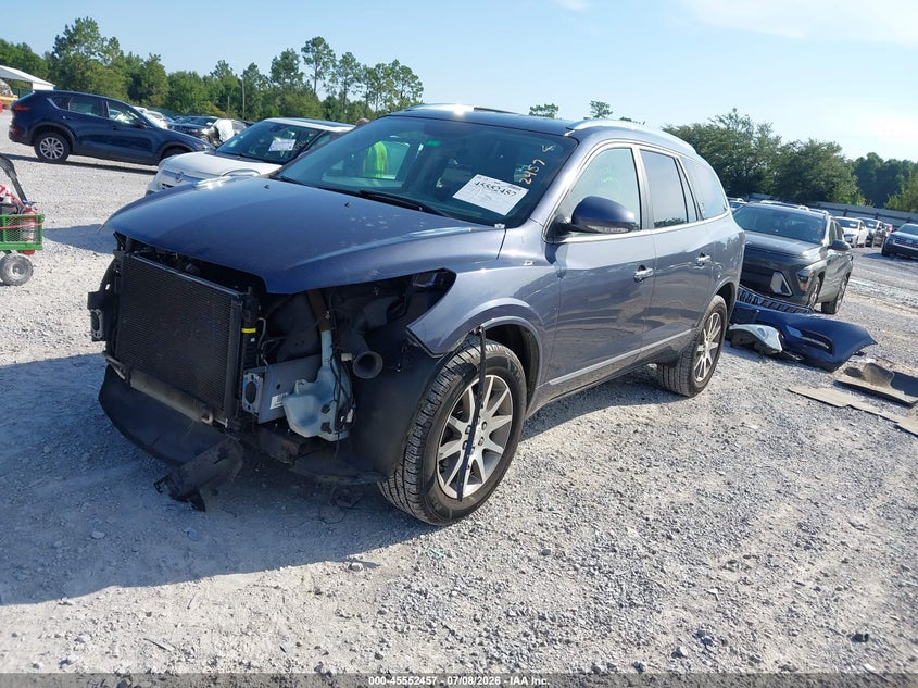 2014 Buick Enclave VIN 5GAKRBKD6EJ149588 IAAI salvage auction — FRONT END, Rebuildable (Florida), sold $25 on 2026-07-29 (photo 2)