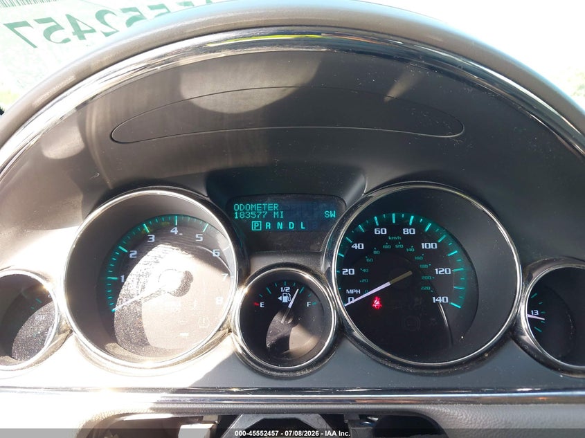 2014 Buick Enclave VIN 5GAKRBKD6EJ149588 IAAI salvage auction — FRONT END, Rebuildable (Florida), sold $750 on 2026-07-30 (photo 7)