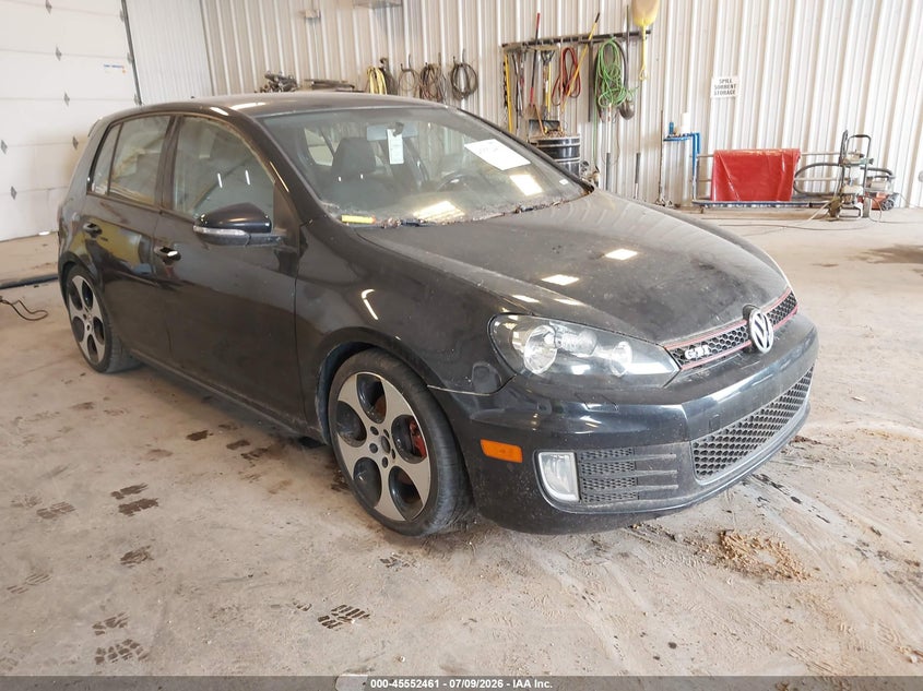 2013 Volkswagen Gti VIN WVWGD7AJ3DW126410 IAAI salvage auction — NORMAL WEAR, Clear (Michigan), sold $375 on 2026-07-28 (photo 1)